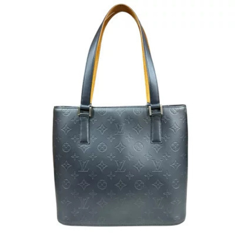 Louis Vuitton Stockton Monogram Matte Shoulder Bag Gray